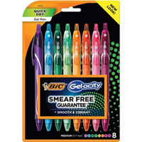 Bic Gel-ocity Pens 8pk - main view