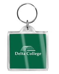 Delta College Waterfall Key Tag