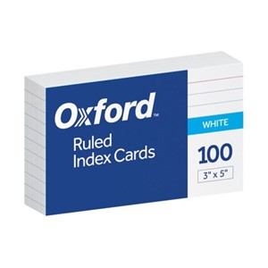 3x5 Ruled Index Cards - main view